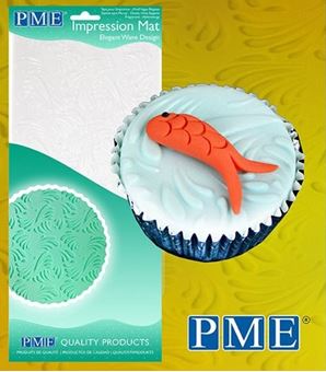 Picture of PME IMPRESSION MAT ELEGANT WAVE DESIGN 150 X 305MM